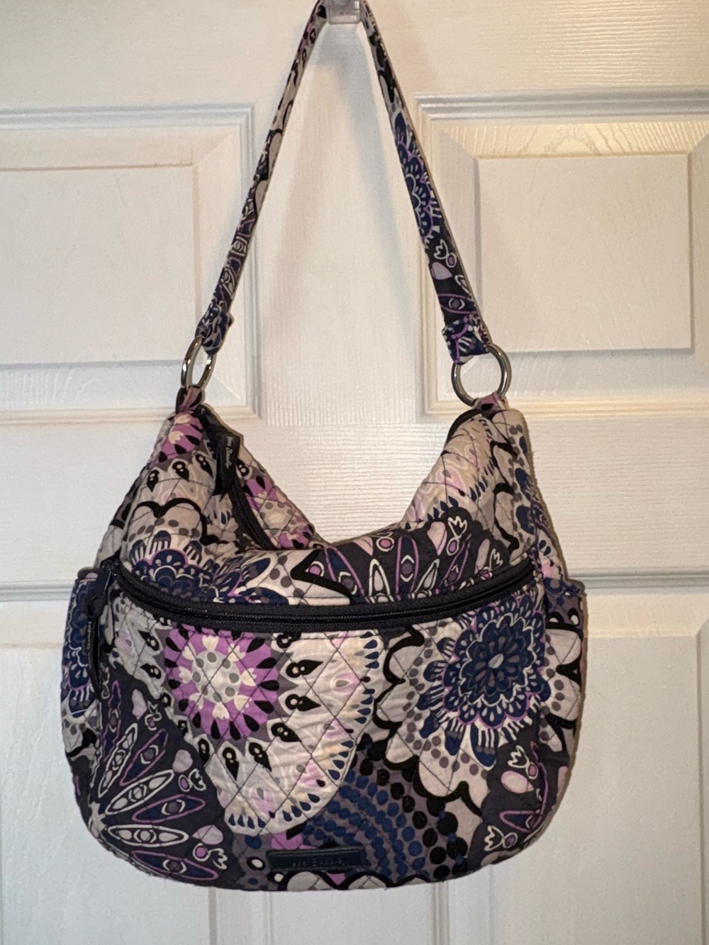 Vera Bradley Mimosa Medallion Quilted Cotton Shoulder Crossbody Bag Purse